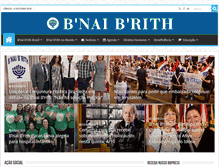 Tablet Screenshot of bnai-brith.org.br